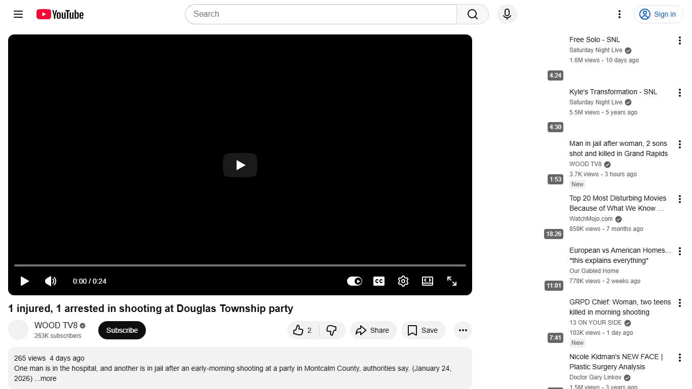 1 injured, 1 arrested in shooting at Douglas Township party - YouTube